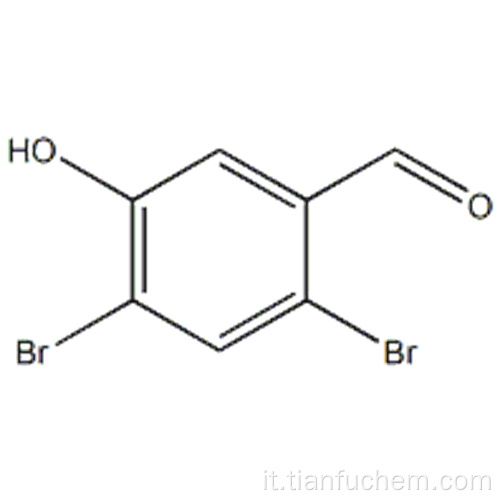 2,4-Dibromo-5-idrossibenzaldeide CAS 3111-51-1